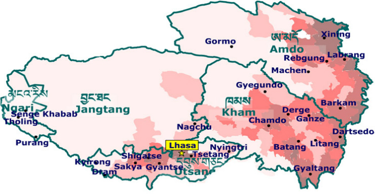 map-tibet